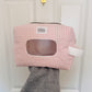 Diaper & Wipe Pouch – Pink Gingham (Limited)