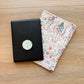 Book & E-Reader Sleeve – Cottage Home/Cream Floral - Small