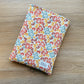 Book & E-Reader Sleeve – Autumn Bloom/Dusty Blue - Medium
